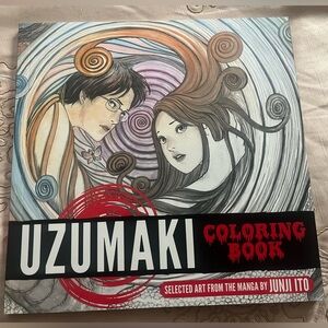 Uzumaki Coloring Book by Junji Ito. New